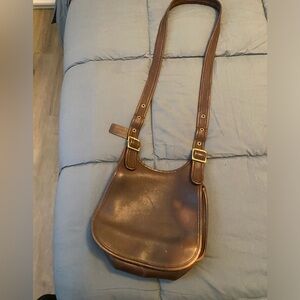 Coach Brown Leather Crossbody Bag